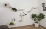 Maxi-Pet 81635 Стена за катерене за котки Mount Everest, 9 части, бежова - Image 5