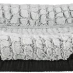 TRIXIE ортопедично легло за кучета Vital Lino 70 x 55 см – черно/сиво