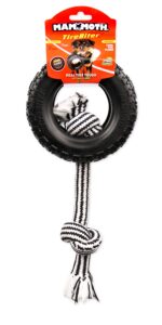 Mammoth TireBiter II гумена играчка за кучета с въже, XL - Image 2