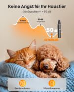 oneisall Тример за лапи за кучета и котки с 2 ножа, водоустойчив - Image 5