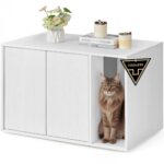 SONGMICS HOME шкаф за котешка тоалетна с бърз монтаж