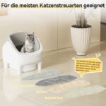 JUMMICO Автоматичен котешка тоалетна, XXL, 12 л, за 15 кг котки - Image 8