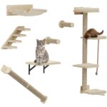 YITAHOME стенен комплект за катерене за котки, 7 части - Image 7