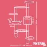 Kerbl Котешка катерушка с драскалка Dolomit XL - Image 8