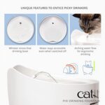 Catit PIXI фонтан за котки с тристепенна филтрация, бял, 2 л - Image 4