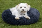 HKM Fluffy легло за кучета тъмносиво 80 см x 25 см - Image 2