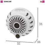 Ferplast Дезодоризатор за котешка тоалетна GENICAIR с движение и USB - Бял, малък - Image 3
