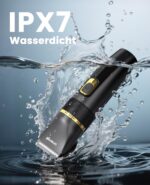 oneisall Безшумна машинка за подстригване на кучета и котки, IPX7 - Черен - Image 7
