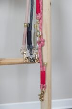 TRIXIE Soft Rope регулируем въжен повод за кучета, M–L, 2 м, диаметър 10 мм, сив - Image 5