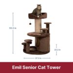 TRIXIE Котешка катерушка Senior Emil 96 см, кафяво - Image 3
