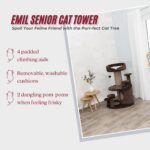 TRIXIE Котешка катерушка Senior Emil 96 см, кафяво - Image 4