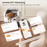 Elektrische котешка тоалетна с управление чрез приложение, 15 дни за много котки - Image 3