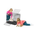 MidWest Homes for Pets Малка клетка за зайци Wabbitat, с подвижно дъно - Image 6