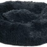 HKM Fluffy легло за кучета тъмносиво 80 см x 25 см