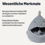 Amazon Basics котешка къщичка с възглавница - Image 2