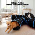 Bemodst тунел за котки, с 5 разклонения, сгъваем, интерактивна играчка - Image 5