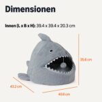 Amazon Basics котешка къщичка с възглавница - Image 5