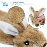 Best Pet Supplies Играчка за кучета 2 в 1 без шум с мек плат, голяма - Image 2