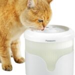 Panasonic CP-JNW01CW Фонтан за вода за котки и малки до средни кучета, 1,9 л