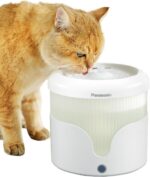 Panasonic CP-JNW01CW Фонтан за вода за котки и малки до средни кучета, 1,9 л