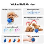 Cheerble Wicked Ball AIR Neo, топка за кучета с успокояващ режим, синя - Image 3