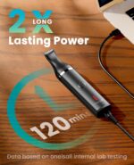 Oneisall 2в1 тример за лапи за кучета и котки, Micro-USB зарядно - Image 6