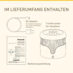 Panasonic CP-JNW01CW Фонтан за вода за котки и малки до средни кучета, 1,9 л - Image 6