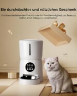 Faroro Автоматична хранилка за котки 4 л, за кучета - Image 7
