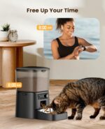 oneisall Автомат за храна 3.5 л за котки и малки кучета - Image 5