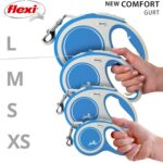 flexi Comfort Plus автоматичен повод за кучета, 8 м, синьо - Image 7