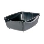 Ferplast Котешка тоалетна с капак, за външна употреба, 50 x 66 x 47 см - Черен - Image 7