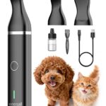 Oneisall 2в1 тример за лапи за кучета и котки, Micro-USB зарядно