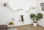 Maxi-Pet 81635 Стена за катерене за котки Mount Everest, 9 части, бежова - Image 3