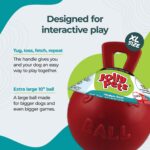 Jolly Pets Tug-n-Toss играчка за кучета, 25 см, червена - Image 3