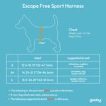 Gooby Escape Free Нагръдник – Черен, размер S, Неопрен, Без дърпане - Image 5
