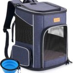 Morpilot раница за котки и кучета синя 33x28x41 см