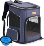 Morpilot раница за котки и кучета синя 33x28x41 см