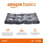 Amazon Basics Легло за големи кучета, 102 x 69 x 9 см, сиво - Image 2