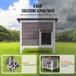 VEVOR дървена къщичка за котки за външна употреба - Image 3