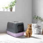 Ferplast Котешка тоалетна с капак, 36 x 47 x 35 см, Clear CAT 10 - Image 2
