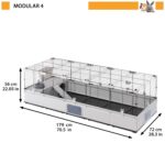 Ferplast модулна клетка за зайци и морски свинчета 179 x 72 x 56 см - Image 6