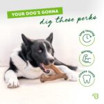 Benebone Wishbone играчка за кучета, с истински бекон, размер L - браун, Голям - Image 3