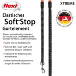 flexi Xtreme L автоматичен повод, 8 м, черен/оранжев - Image 5