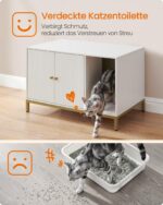 Feandrea шкаф за котешка тоалетна - Image 8