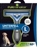 FURminator deShedding четка за премахване на подкосъм за големи късокосмести кучета, L - Image 2
