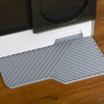 PawHut тоалетна за котки с капак до 5 кг 47x45x42 см Сива - Image 9
