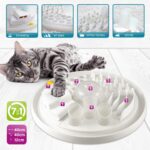 Bayer Design Love, Edupet играчка за котки, интелигентна хранилка, бяла - 1 брой (опаковка от 1) - Image 2