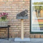 Trixie Outdoor котешка катерушка Amalia – Котешки катерач за външно ползване – 88 см – сив - Image 4