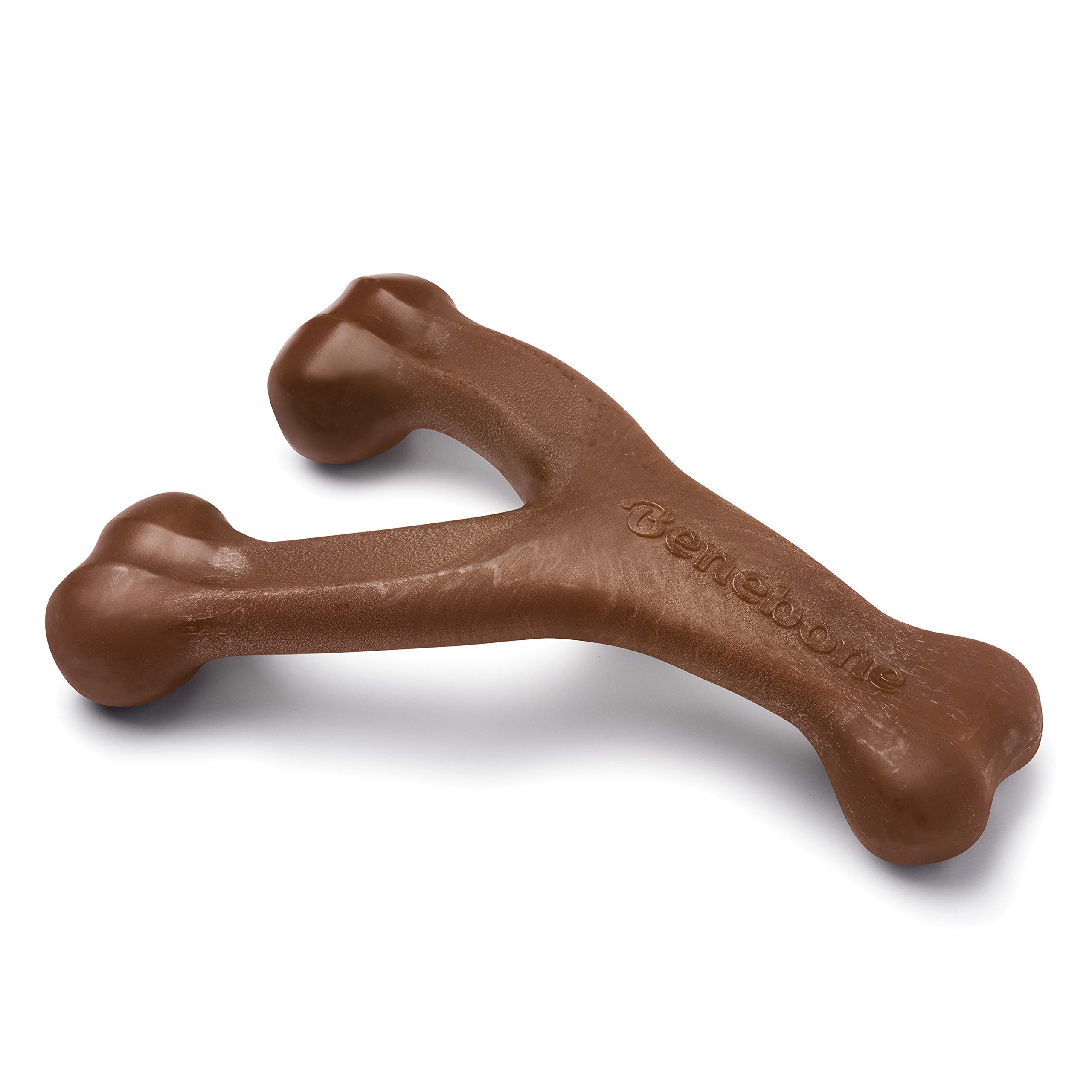 81Bjv2YPcIL.jpg Benebone Wishbone играчка за кучета, дълготрайна, размер L, фъстъчен вкус - Image 1