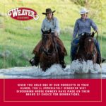 Weaver Leather Cowboy повод с карабинер, 1,6 см x 3 м, тъмносин/син/тюркоазен - Image 6